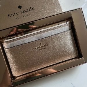 Brand new Kate spade glimmer wallet